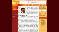 Desktop Screenshot of cynthia-julian.memory-of.com