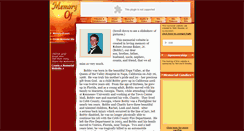 Desktop Screenshot of bobby-baker.memory-of.com