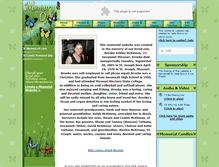 Tablet Screenshot of brooke-mckinney.memory-of.com