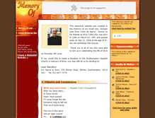 Tablet Screenshot of elvio-cofre.memory-of.com