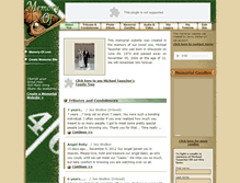Tablet Screenshot of michael-tauscher.memory-of.com