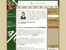 Tablet Screenshot of matthew-reif.memory-of.com