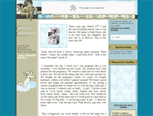 Tablet Screenshot of ourangelkiah.memory-of.com