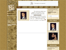 Tablet Screenshot of david-gonzalez.memory-of.com