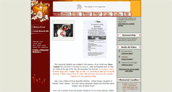 Desktop Screenshot of davy-gopaul.memory-of.com