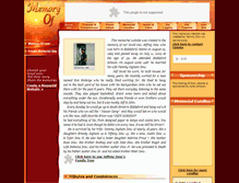 Tablet Screenshot of jeffrey-dowracing24.memory-of.com