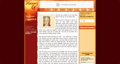 Desktop Screenshot of bobweiss.memory-of.com