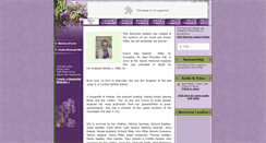Desktop Screenshot of evelyn-miller.memory-of.com