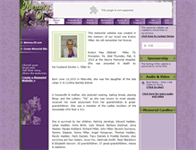Tablet Screenshot of evelyn-miller.memory-of.com