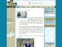 Tablet Screenshot of jason-gaston.memory-of.com
