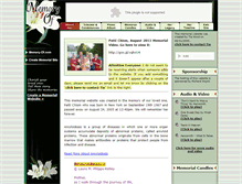 Tablet Screenshot of pattichism.memory-of.com