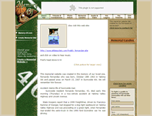 Tablet Screenshot of fernando-fernandez.memory-of.com