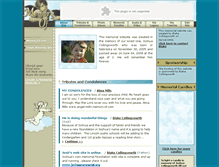 Tablet Screenshot of joshua-collingsworth.memory-of.com