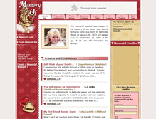 Tablet Screenshot of bonnie-mcmurray.memory-of.com