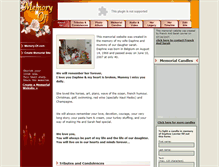 Tablet Screenshot of daphne-levrier.memory-of.com