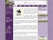 Tablet Screenshot of pastor-okusanya.memory-of.com
