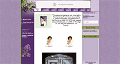 Desktop Screenshot of kathy-castillo.memory-of.com