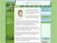 Tablet Screenshot of jesse-pavek.memory-of.com