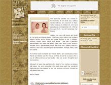 Tablet Screenshot of adelina-iaccino.memory-of.com