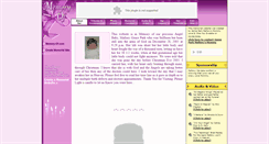 Desktop Screenshot of mallorygracepark.memory-of.com