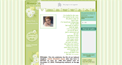 Desktop Screenshot of caitlin-mayes.memory-of.com