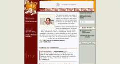Desktop Screenshot of anthony-negron.memory-of.com