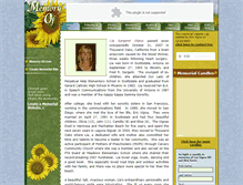 Tablet Screenshot of liavigna.memory-of.com