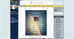 Desktop Screenshot of dusty-fitzgerald.memory-of.com