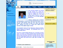 Tablet Screenshot of anthony-calogero.memory-of.com