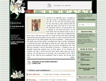 Tablet Screenshot of candice-bertram.memory-of.com