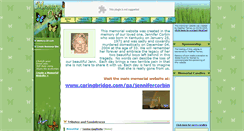 Desktop Screenshot of jennifercorbin.memory-of.com