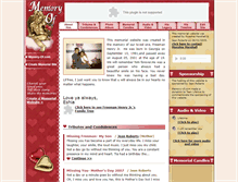 Tablet Screenshot of lilfreeman.memory-of.com