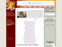 Tablet Screenshot of kelly-avant.memory-of.com