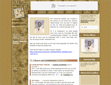 Tablet Screenshot of anthonyokeke-oraeki.memory-of.com