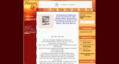 Desktop Screenshot of cedric-johnson.memory-of.com