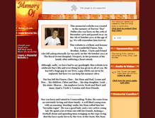 Tablet Screenshot of darren-pullin.memory-of.com