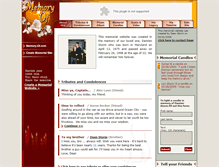 Tablet Screenshot of damienstorm.memory-of.com