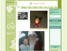 Tablet Screenshot of nathan-davis.memory-of.com