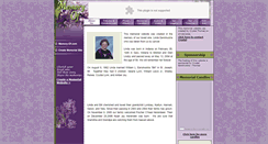 Desktop Screenshot of linda-eenshuistra.memory-of.com