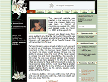 Tablet Screenshot of kareem-saleh.memory-of.com