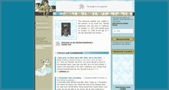 Desktop Screenshot of michael-sparkman.memory-of.com