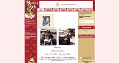 Desktop Screenshot of eldena-lagle.memory-of.com