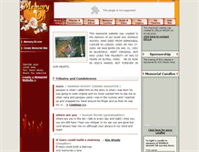 Tablet Screenshot of donald-woody.memory-of.com
