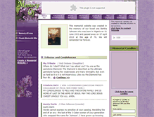 Tablet Screenshot of bertha-johnson.memory-of.com