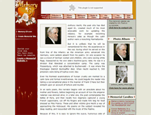 Tablet Screenshot of anthony-hecht.memory-of.com