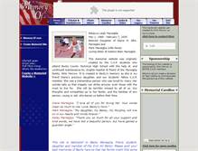 Tablet Screenshot of becky-marseglia.memory-of.com