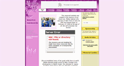 Desktop Screenshot of melisa-salandy.memory-of.com
