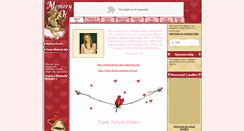 Desktop Screenshot of elyse-cannon.memory-of.com