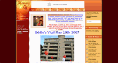 Desktop Screenshot of eddie-sinclair-jr.memory-of.com