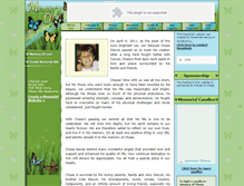 Tablet Screenshot of chase-stecyk.memory-of.com